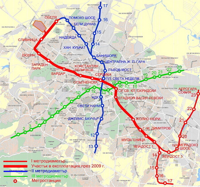 Sofia Metro Plan